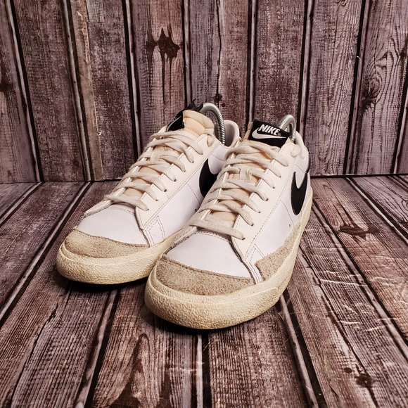 Nike Shoes - Nike Women's Blazer Low 77 White Black Sneakers DC4769-102 Size 8.5